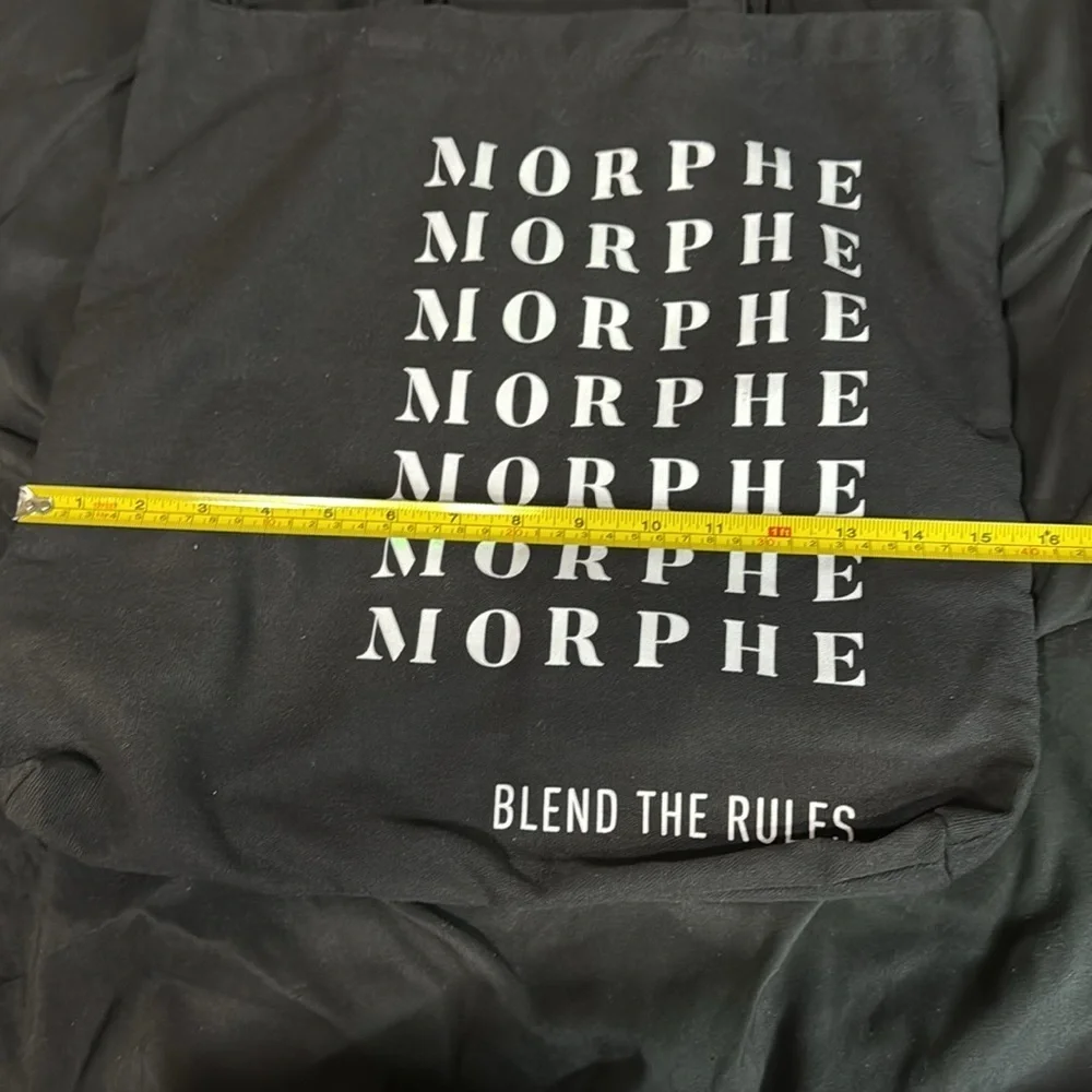 Morphe Black Tote Bag